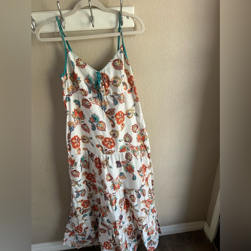 Floral Paisley maxi dress
